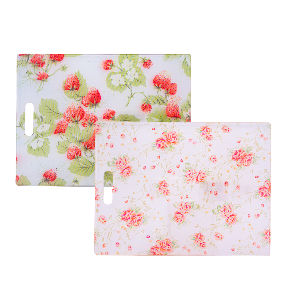 特厚砧板18mm，長41.3*寬31cm
1號砧板10mm，長41.3*寬31cm
2號砧板10mm，長37*寬24cm
3號砧板8mm，長33*寬24cm
4號砧板有8mm及6mm可選擇，長27*寬20cm
壓克力砧板細菌不殘留，多種花色可供挑選